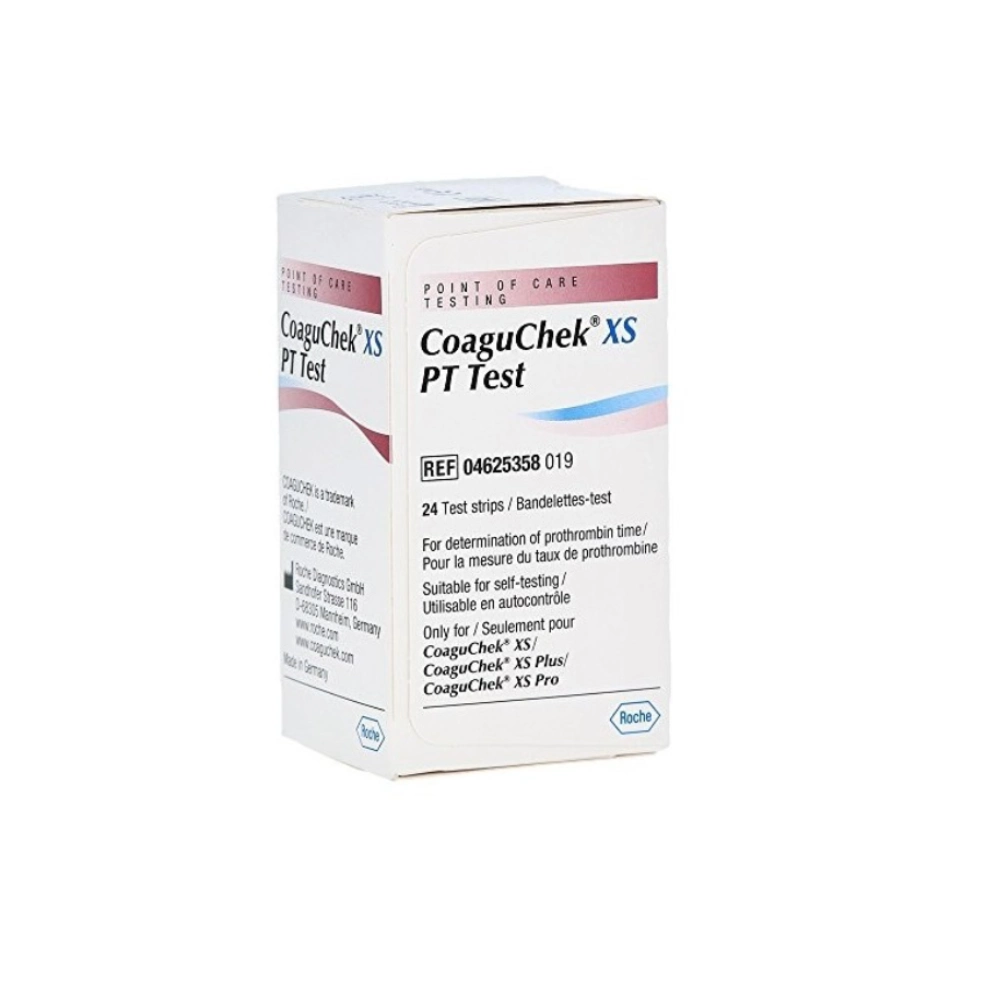 Coaguchek ® Tira Reactiva XS Pt Test 24 unidades